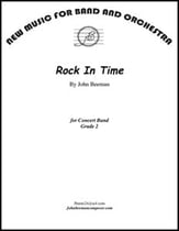 Rock in Time Concert Band sheet music cover